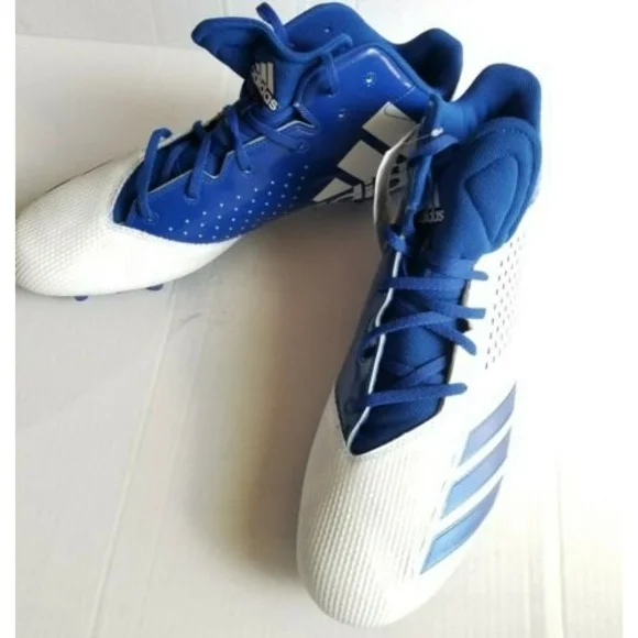 adidas | Shoes | Adidas Originals 5star Men Mid Football Shoes Size 6 Blue  White Cg433 | Poshmark